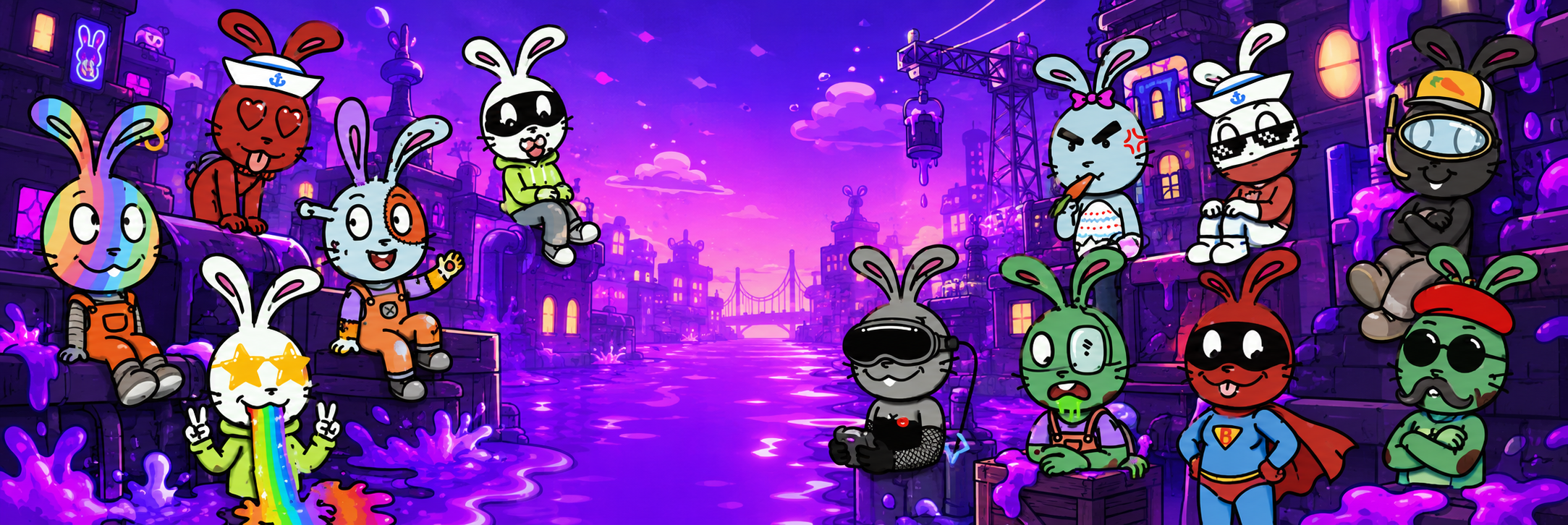 iBunnies footer artwork
